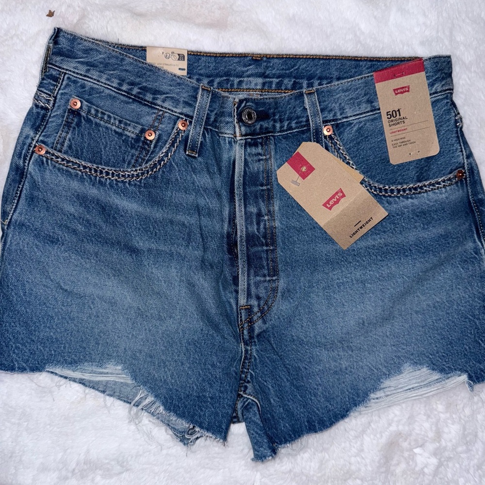 Levi's Women's Classic Blue Jean Shorts